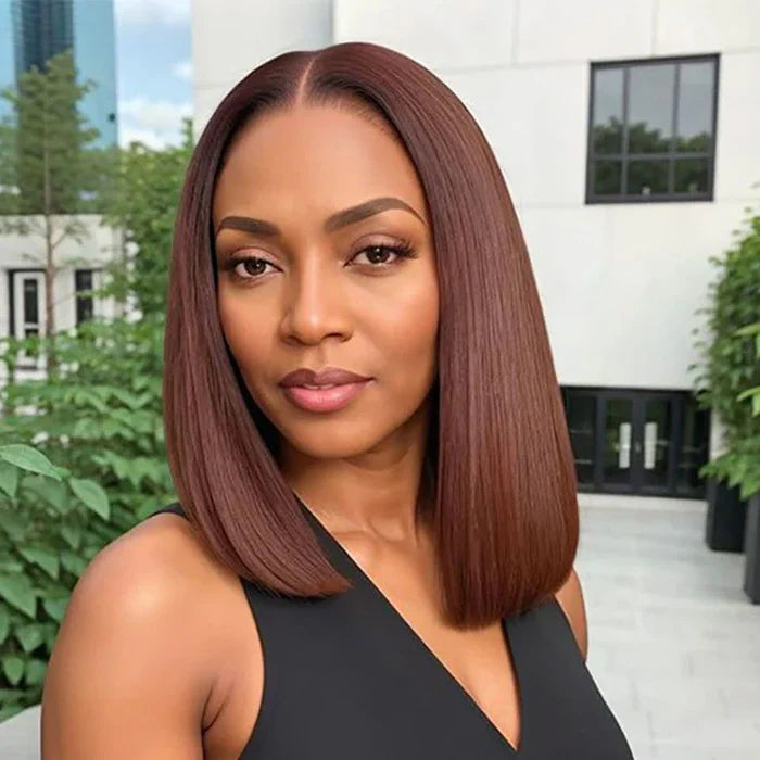 Glueless 5x5 Lace Bob Wigs. Human Hair