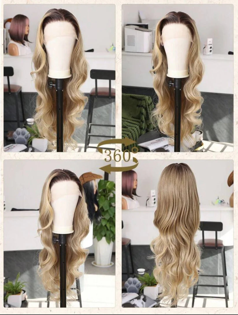 26" Beyonce Bombshell Wig (Human Blend)